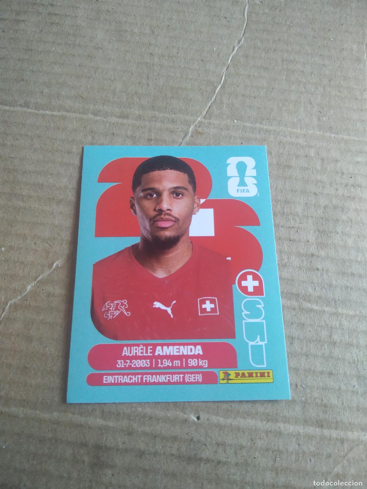 Cartes &agrave; collectionner de Football: SUI 7 AURELE AMENDA SUIZA CROMO FUTBOL PANINI MUNDIAL 2026 WORLD CUP COPA DEL MUNDO