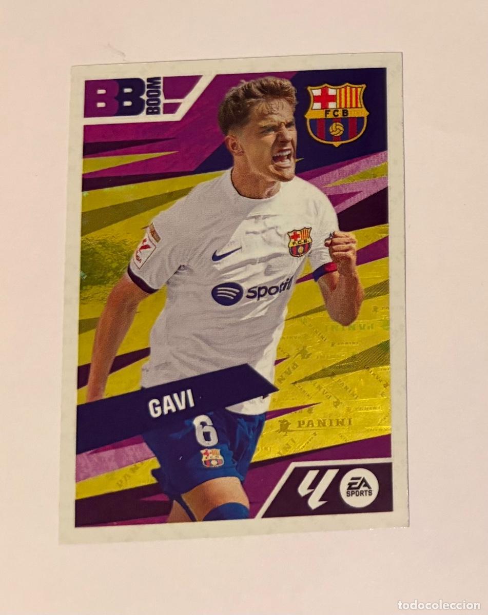 Cartes &agrave; collectionner de Football: CROMO NUMERO 7 GAVI- BB BOOM LIGA - ESTE 2024-25 - CROMO SIN PEGAR - FUTBOL CLUB BARCELONA