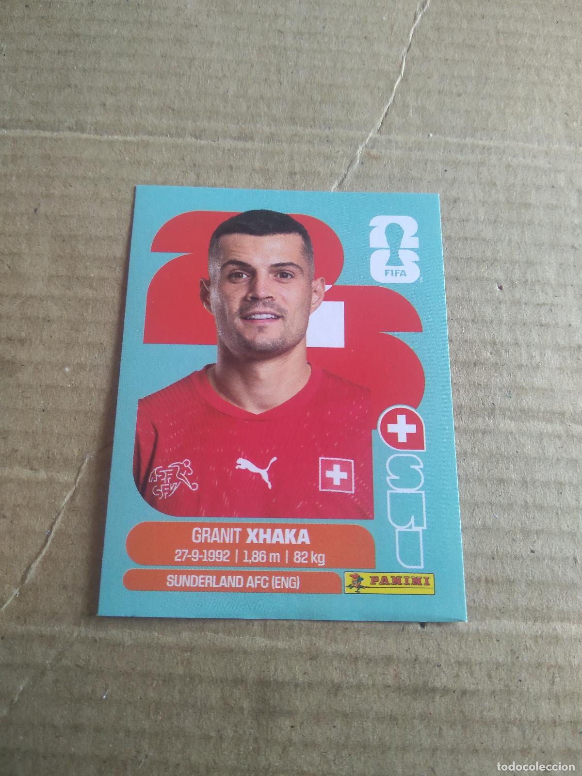 Cartes &agrave; collectionner de Football: SUI 9 GRANIT XHAKA SUIZA CROMO FUTBOL PANINI MUNDIAL 2026 WORLD CUP COPA DEL MUNDO