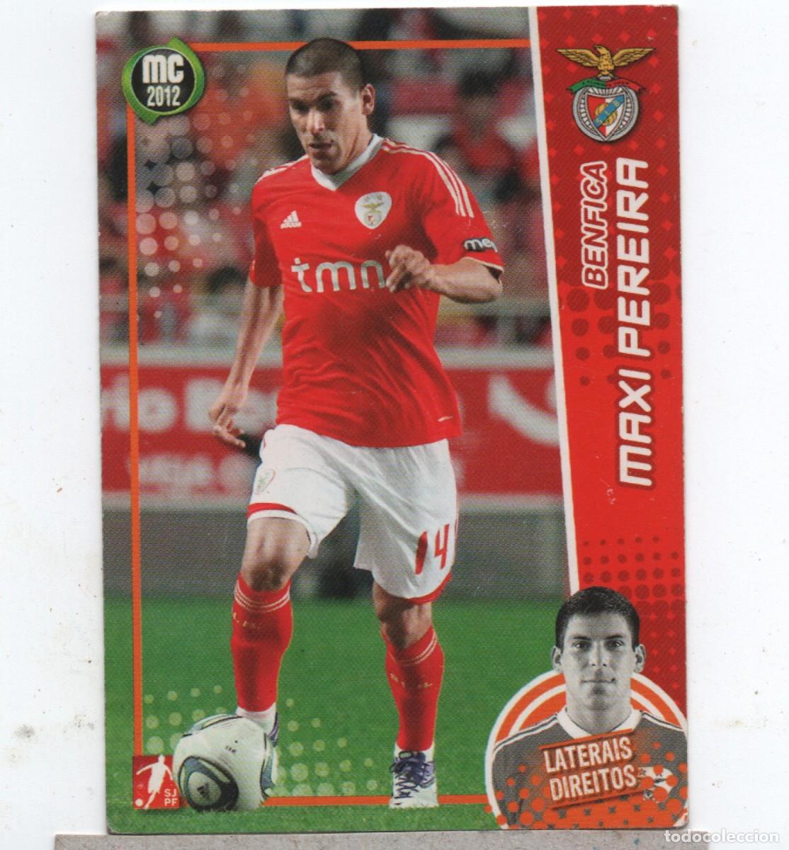 Cartes &agrave; collectionner de Football: PANINI MC2012 #34 MAXI PEREIRA, BENFICA, GOOD CONDITION