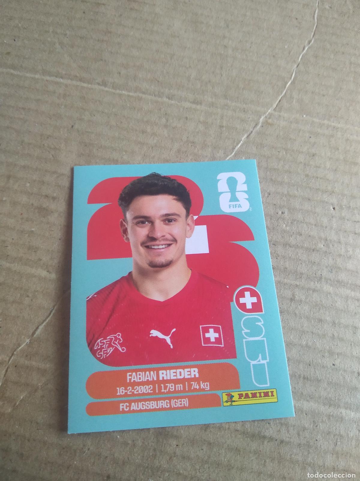 Figurine di Calcio: SUI 12 FABIAN RIEDER SUIZA CROMO FUTBOL PANINI MUNDIAL 2026 WORLD CUP COPA DEL MUNDO