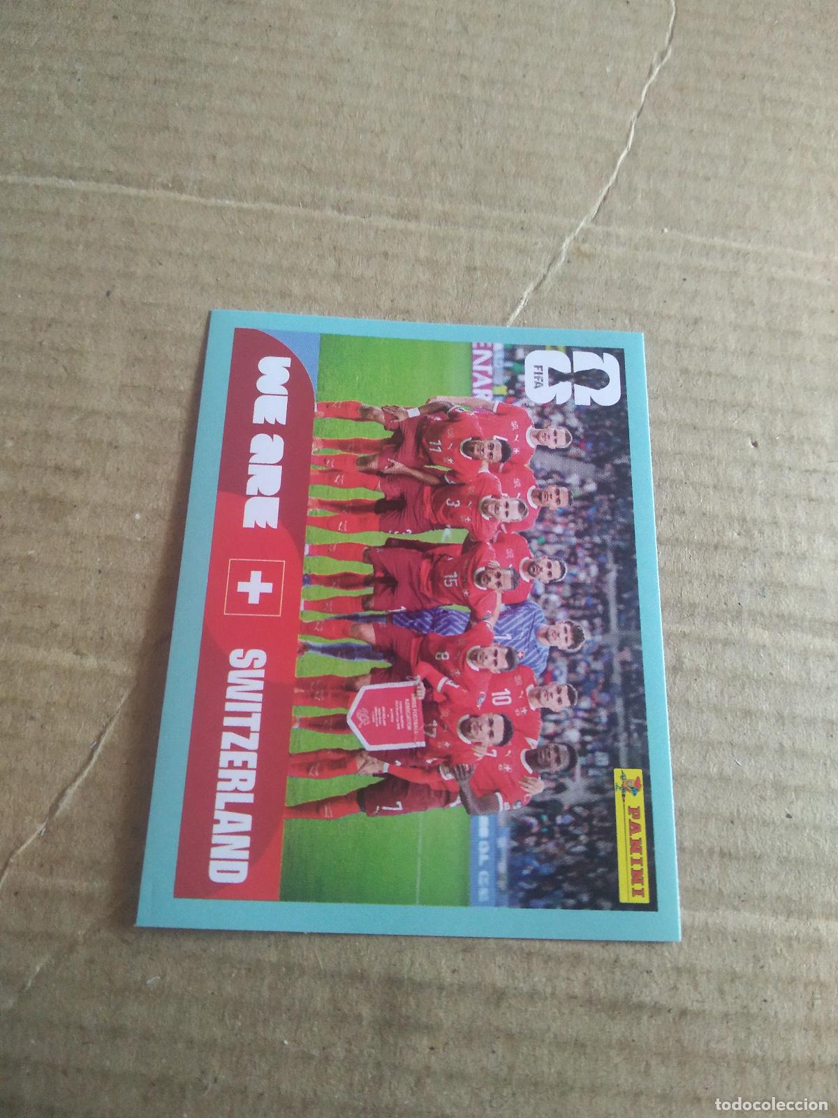 Cromos de f&uacute;tbol: SUI 13 EQUIPO PLANTILLA SUIZA CROMO FUTBOL PANINI MUNDIAL 2026 WORLD CUP COPA DEL MUNDO