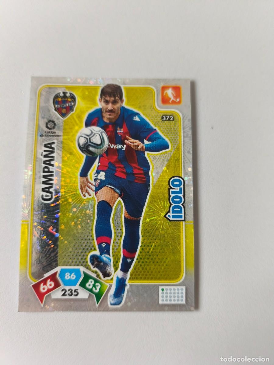 Cromos de f&uacute;tbol: ADRENALYN XL 19 20 CAMPA&Ntilde;A LEVANTE &Iacute;DOLO 372 CJA1