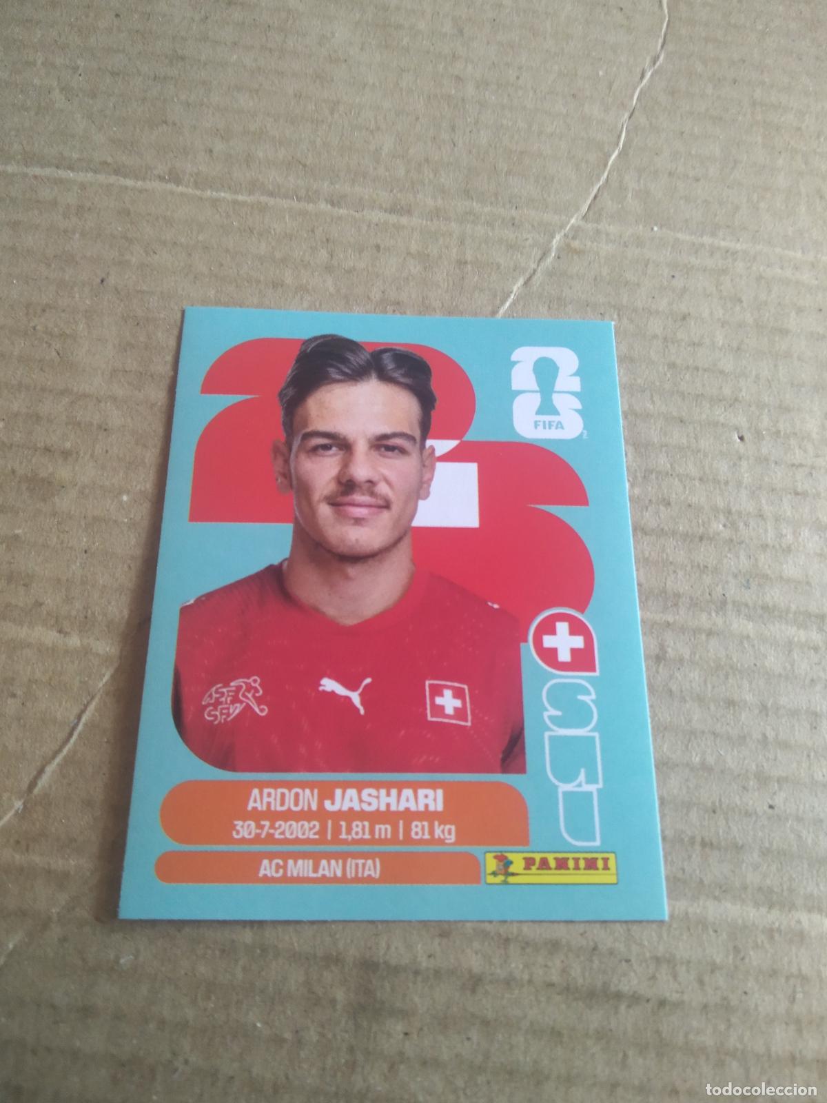 Cromos de f&uacute;tbol: SUI 14 ARDON JASHARI SUIZA CROMO FUTBOL PANINI MUNDIAL 2026 WORLD CUP COPA DEL MUNDO