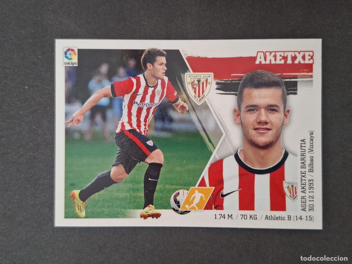 Cromos de f&uacute;tbol: L3 AKETXE ATHLETIC CLUB DE BILBAO COLOCA LIGA ESTE 2015 2016 15 16 NUNCA PEGADO SIN PEGAR