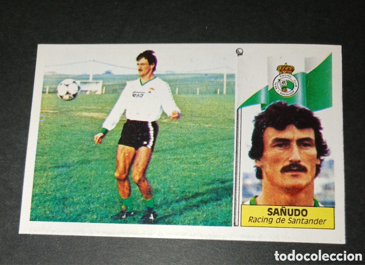 Cromos de f&uacute;tbol: Cromo Sa&ntilde;udo (Racing de Santander) - Ediciones Este - Liga 1986/1987 (86/87) - Sin Pegar / Nunca Peg