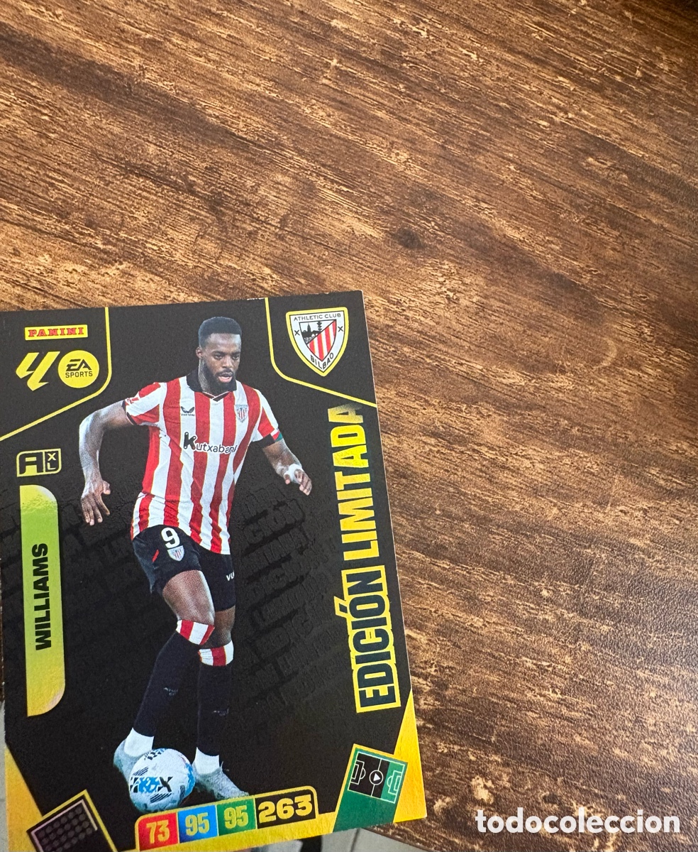 Figurine di Calcio: Edici&oacute;n Limitada WILLIAMS Adrenalyn 2025-26