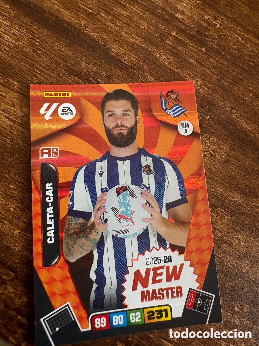 Cromos de f&uacute;tbol: PANINI ADRENALYN XL LIGA 2025-2026 25-26 &ndash; NEW MASTER &ndash; Marcus Rashford FC Barcelona N&ordm; 14