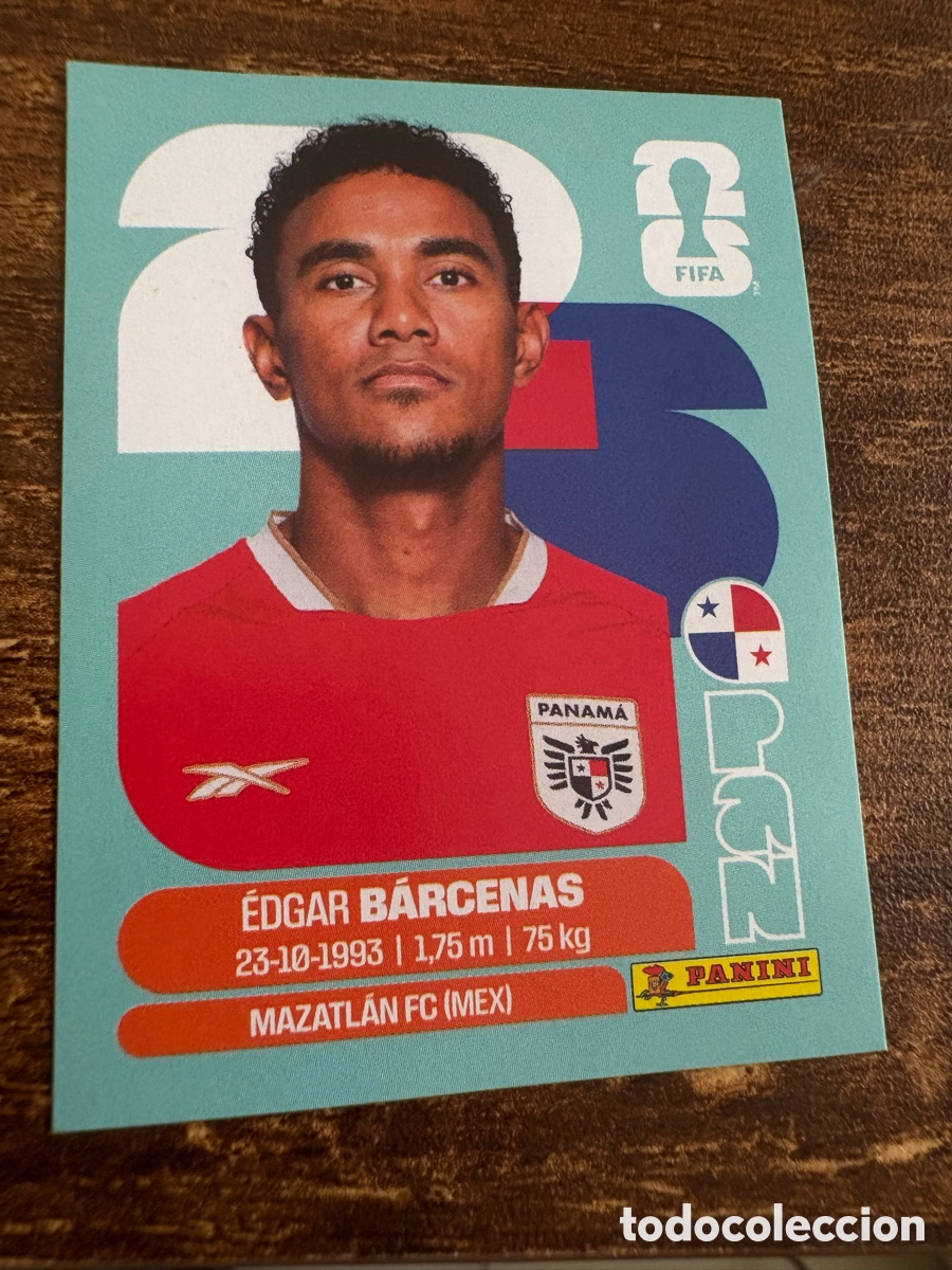 Cartes &agrave; collectionner de Football: PAN 14 PAN14 EDGAR BARCENAS PANAMA ⚽ PANINI FIFA MUNDIAL WORLD CUP 26 2026 STICKER ⚽