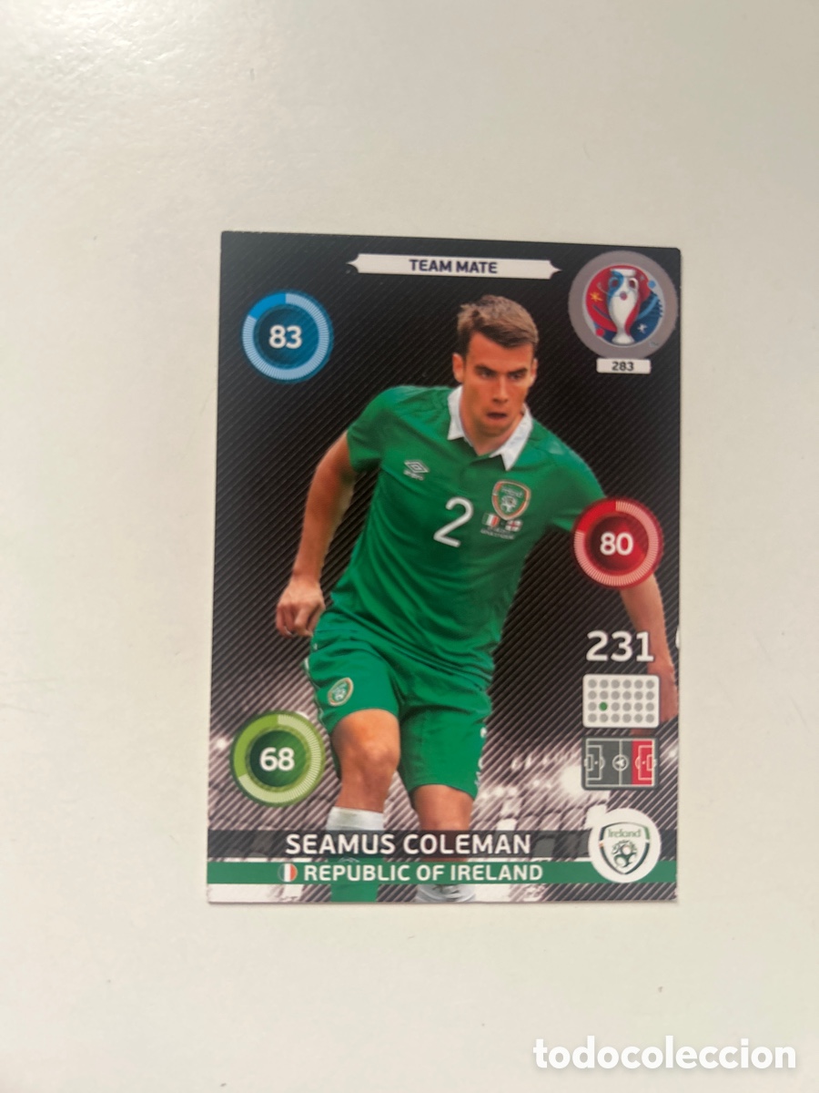 Cartes &agrave; collectionner de Football: Seamus Coleman EURO2016 (283)