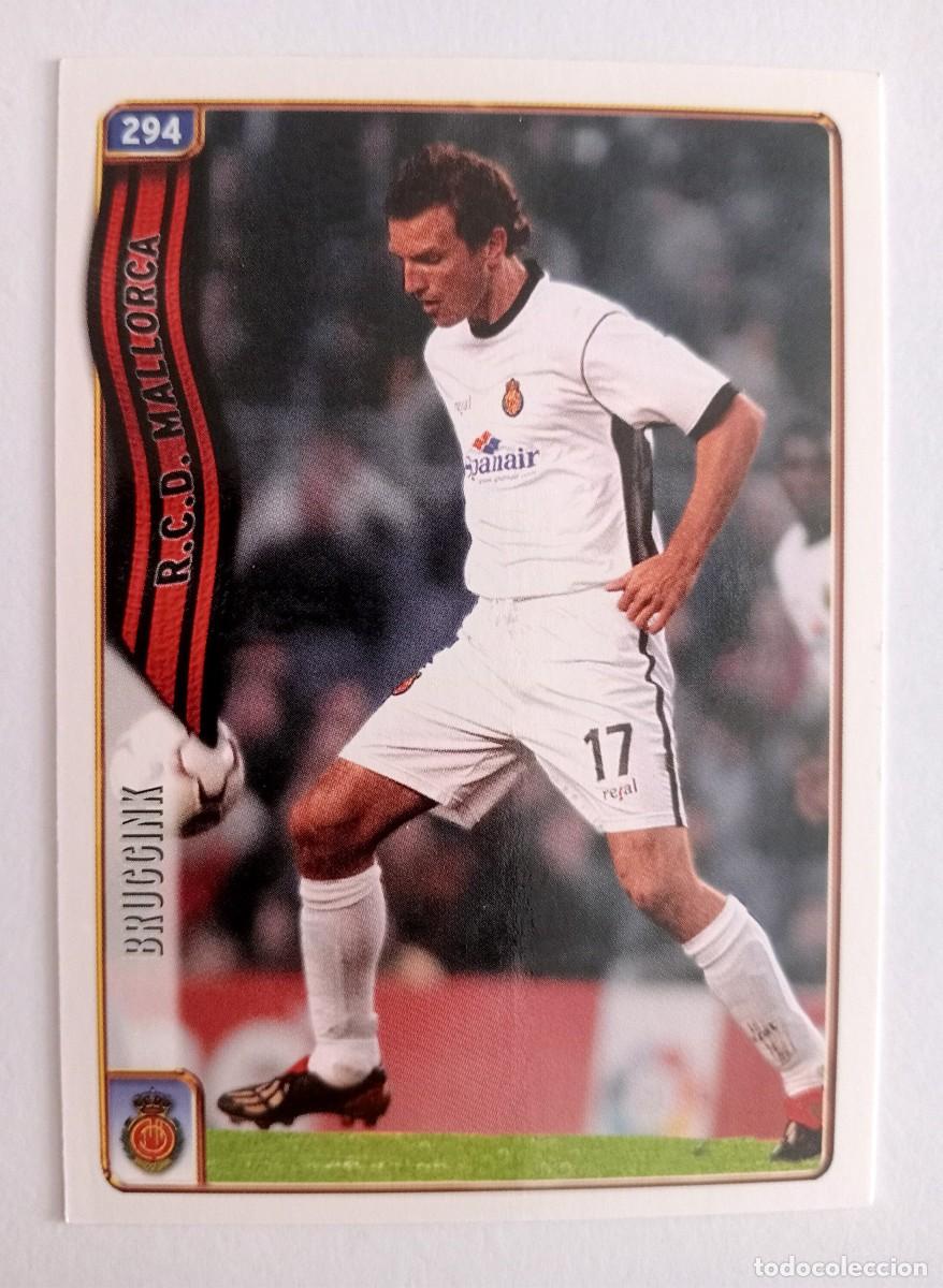 Cartes &agrave; collectionner de Football: CROMO FUTBOL R.C.D. MALLORCA MUNDI CROMO 2004-2005: BRUGGINK