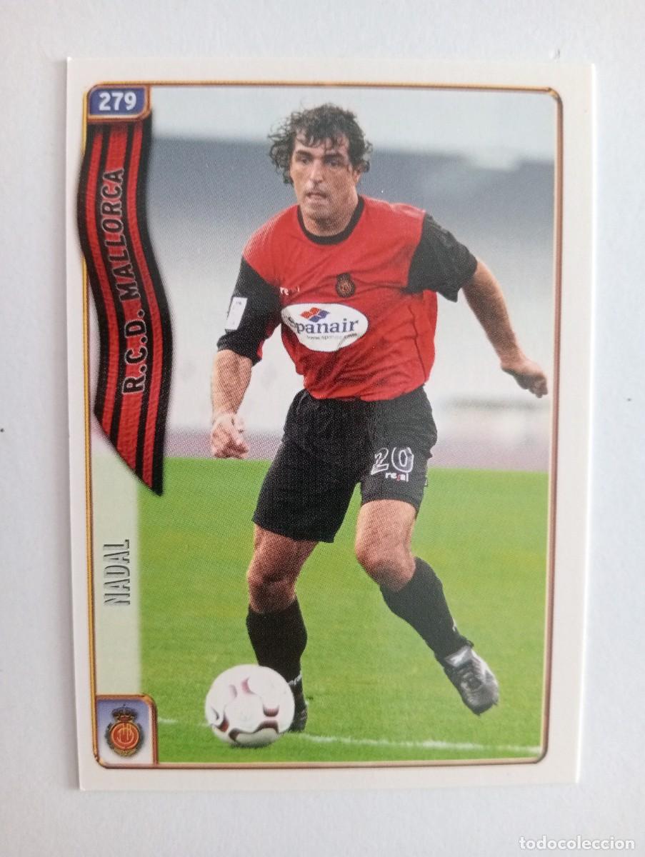 Cartes &agrave; collectionner de Football: CROMO FUTBOL R.C.D. MALLORCA MUNDI CROMO 2004-2005: NADAL