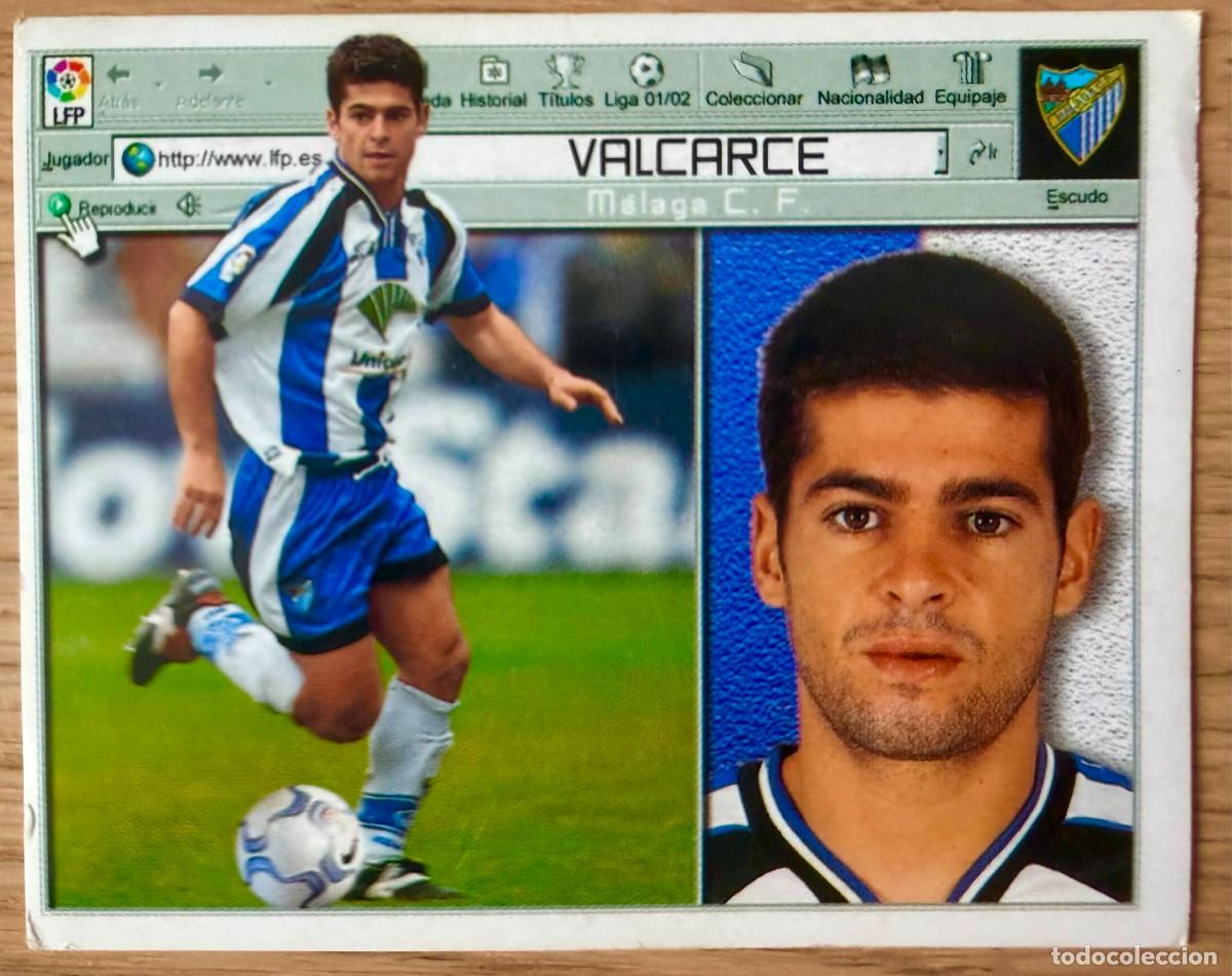 Cartes &agrave; collectionner de Football: VALCARCE MALAGA 01 02 2001 2002 LIGA EDICIONES ESTE SIN PEGAR STICKER CROMOS