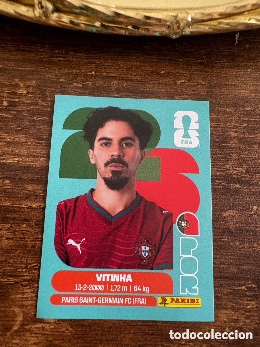 Cromos de Futebol: L2 VITINHA SELECCION PORTUGAL 12 PANINI MUNDIAL FIFA WORLD CUP 2026 PANINI NUNCA PEGADO