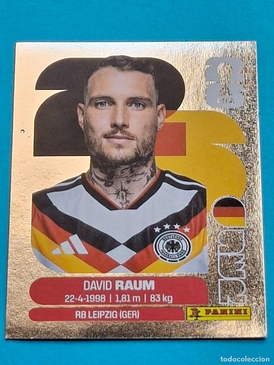 Cromos de f&uacute;tbol: SILVER Parallel #GER 4 DAVID RAUM (Germany) - Panini FIFA World Cup 2026 Sticker