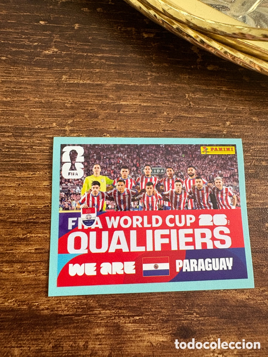 Cromos de f&uacute;tbol: PAR 13 EQUIPO Paraguay mundial 2026 panini