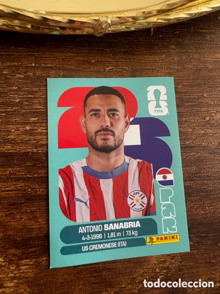 Cromos de f&uacute;tbol: CROMO PANINI MUNDIAL WORLD CUP 2026 - PAR20 PAR 20 - SANABRIA - PARAGUAY