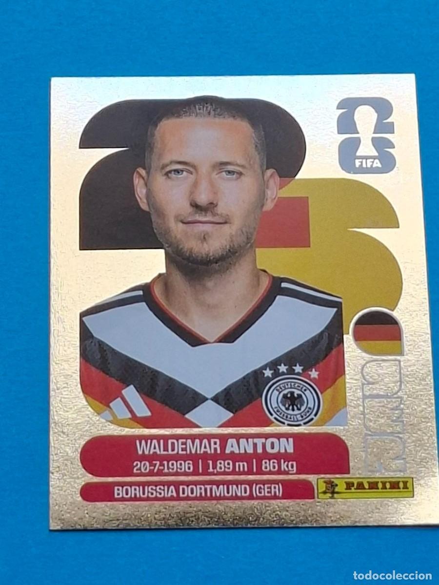 Cromos de f&uacute;tbol: SILVER Parallel #GER 7 WALDEMAR ANTON (Germany) - Panini FIFA World Cup 2026 Sticker