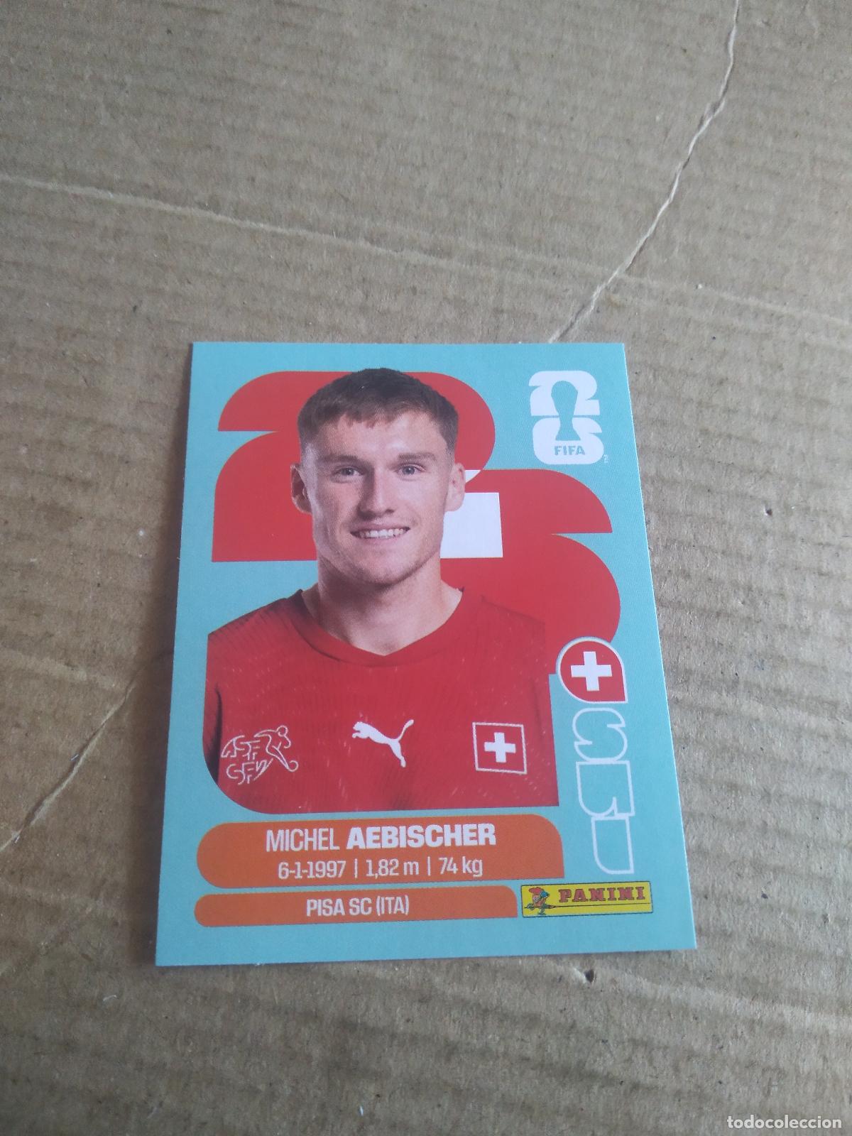 Cromos de f&uacute;tbol: SUI 16 MICHEL AEBISCHER SUIZA CROMO FUTBOL PANINI MUNDIAL 2026 WORLD CUP COPA DEL MUNDO