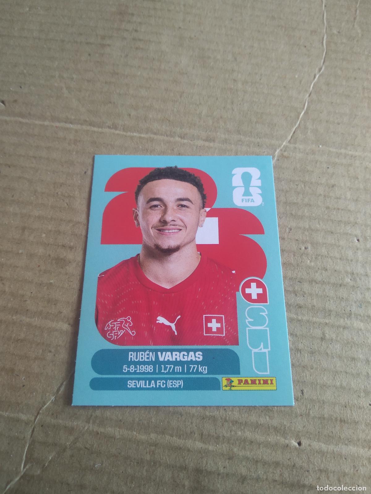 Cromos de f&uacute;tbol: SUI 18 RUBEN VARGAS SUIZA CROMO FUTBOL PANINI MUNDIAL 2026 WORLD CUP COPA DEL MUNDO