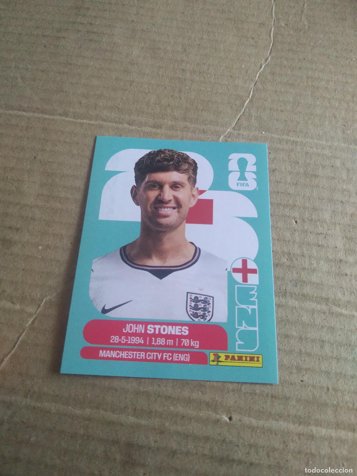 Cromos de f&uacute;tbol: ENG 3 JOHN STONES INGLATERRA CROMO FUTBOL PANINI MUNDIAL 2026 WORLD CUP COPA DEL MUNDO
