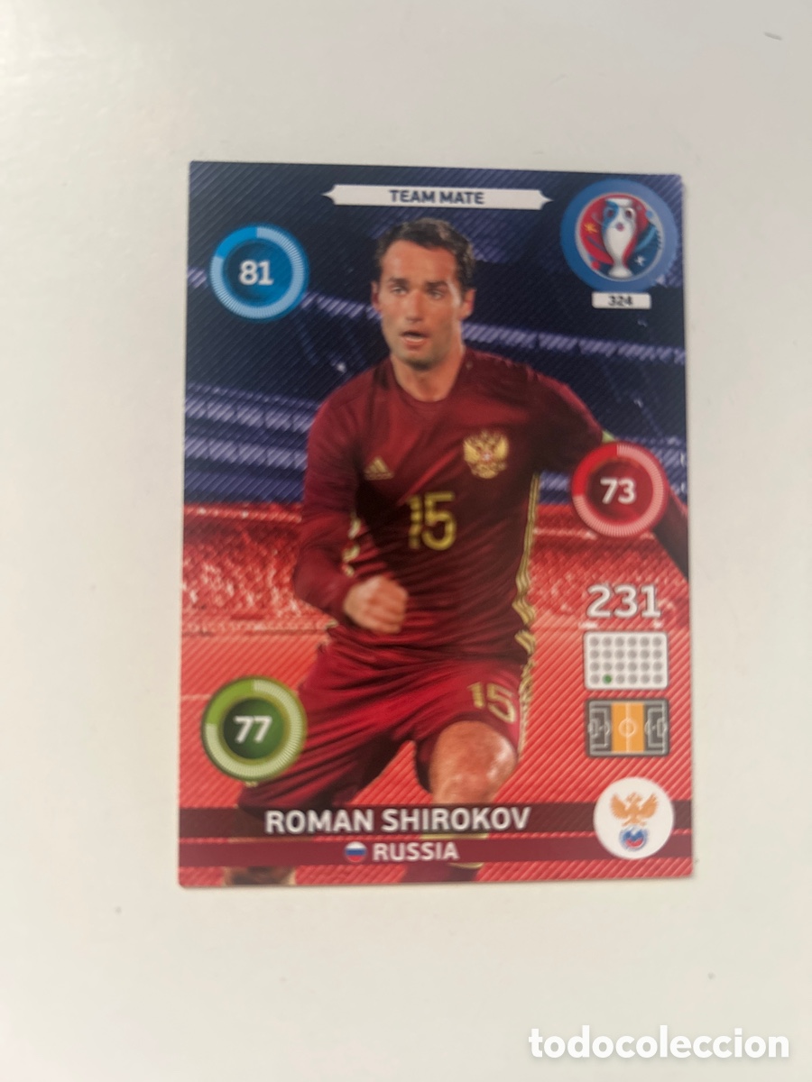 Figurine di Calcio: Rom&aacute;n Shirokov EURO2016 (324)