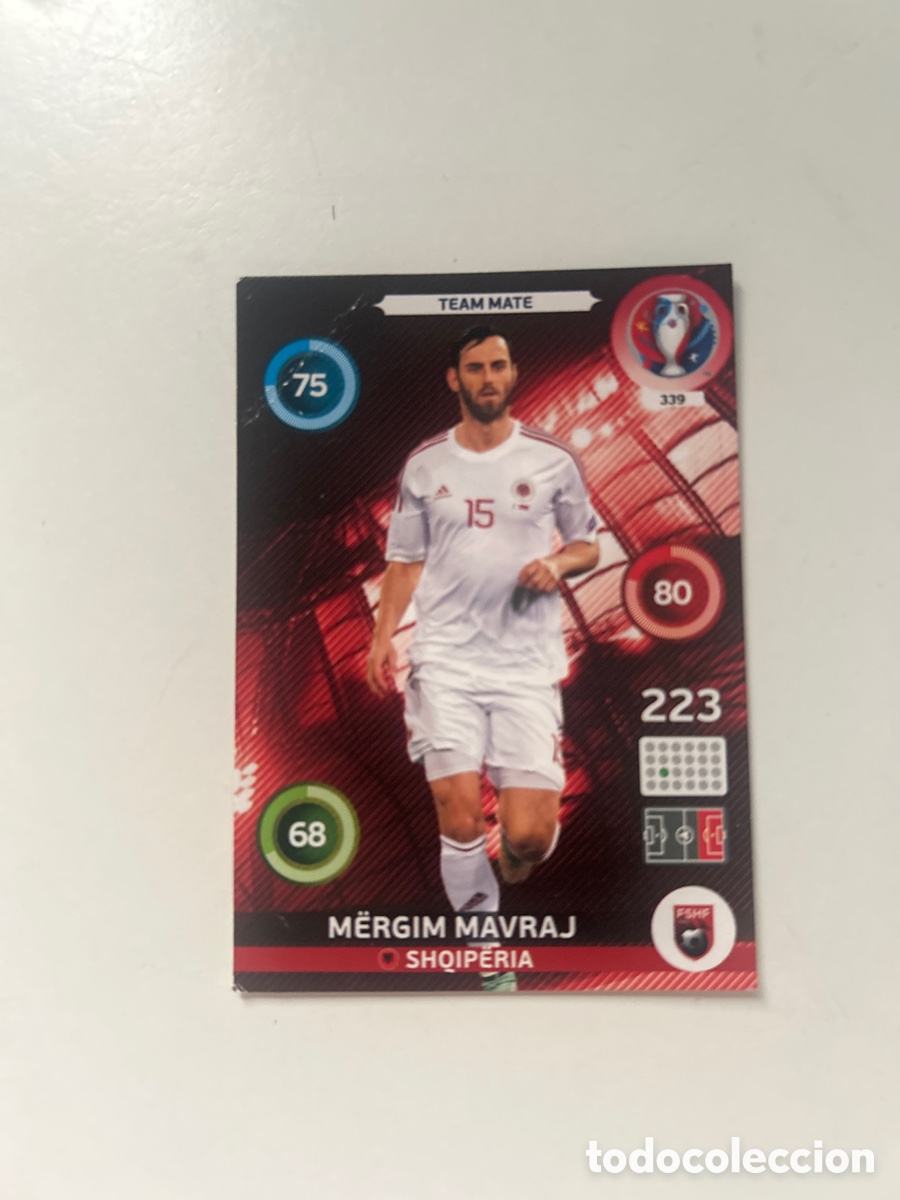 Football Stickers: M&euml;rgim Mavraj EURO2016 (339)