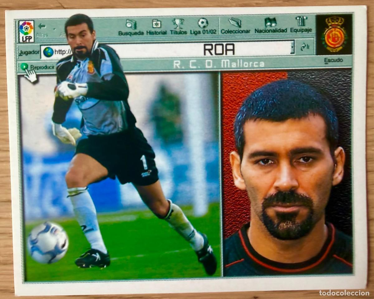 Football Stickers: ROA REAL MALLORCA 01 02 2001 2002 LIGA EDICIONES ESTE SIN PEGAR STICKER CROMOS