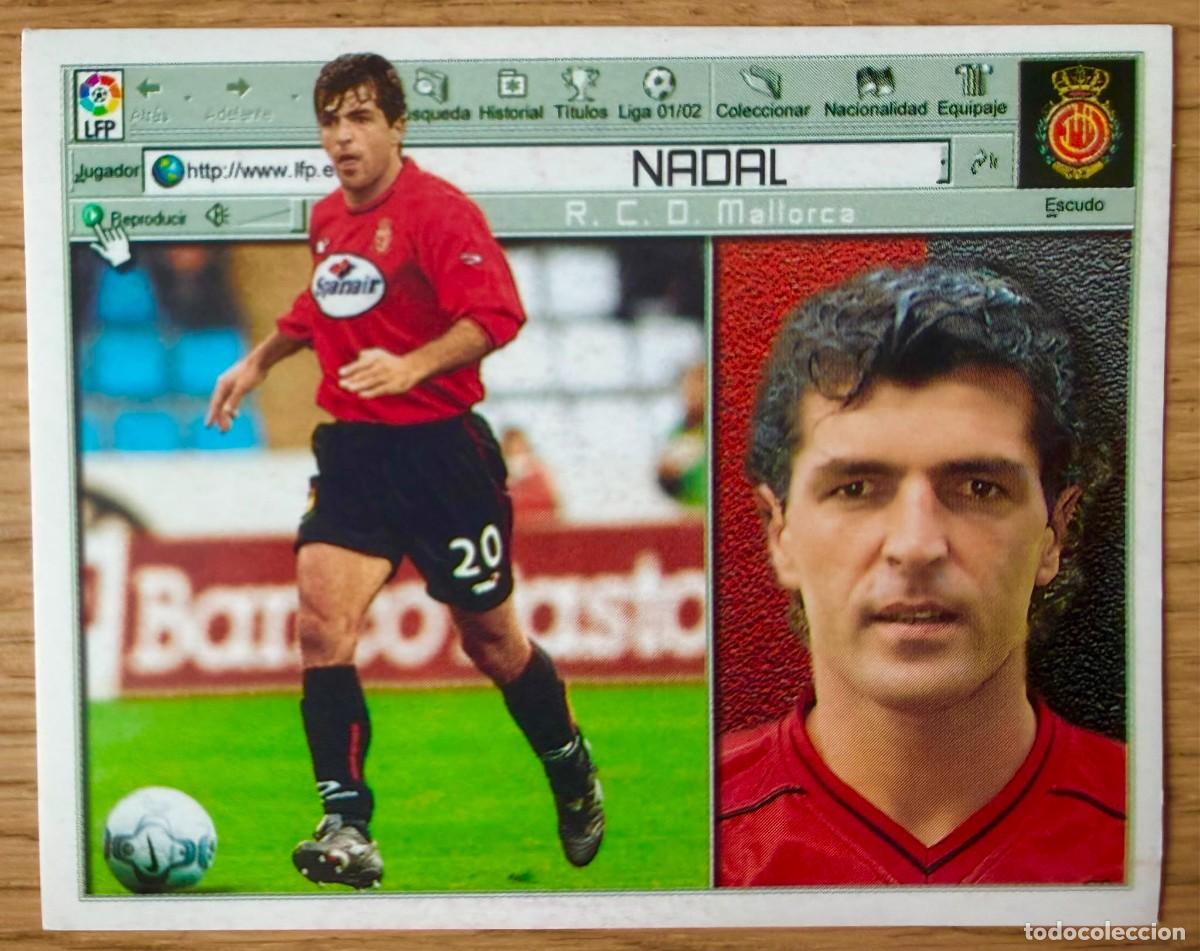 Football Stickers: NADAL REAL MALLORCA 01 02 2001 2002 LIGA EDICIONES ESTE SIN PEGAR STICKER CROMOS