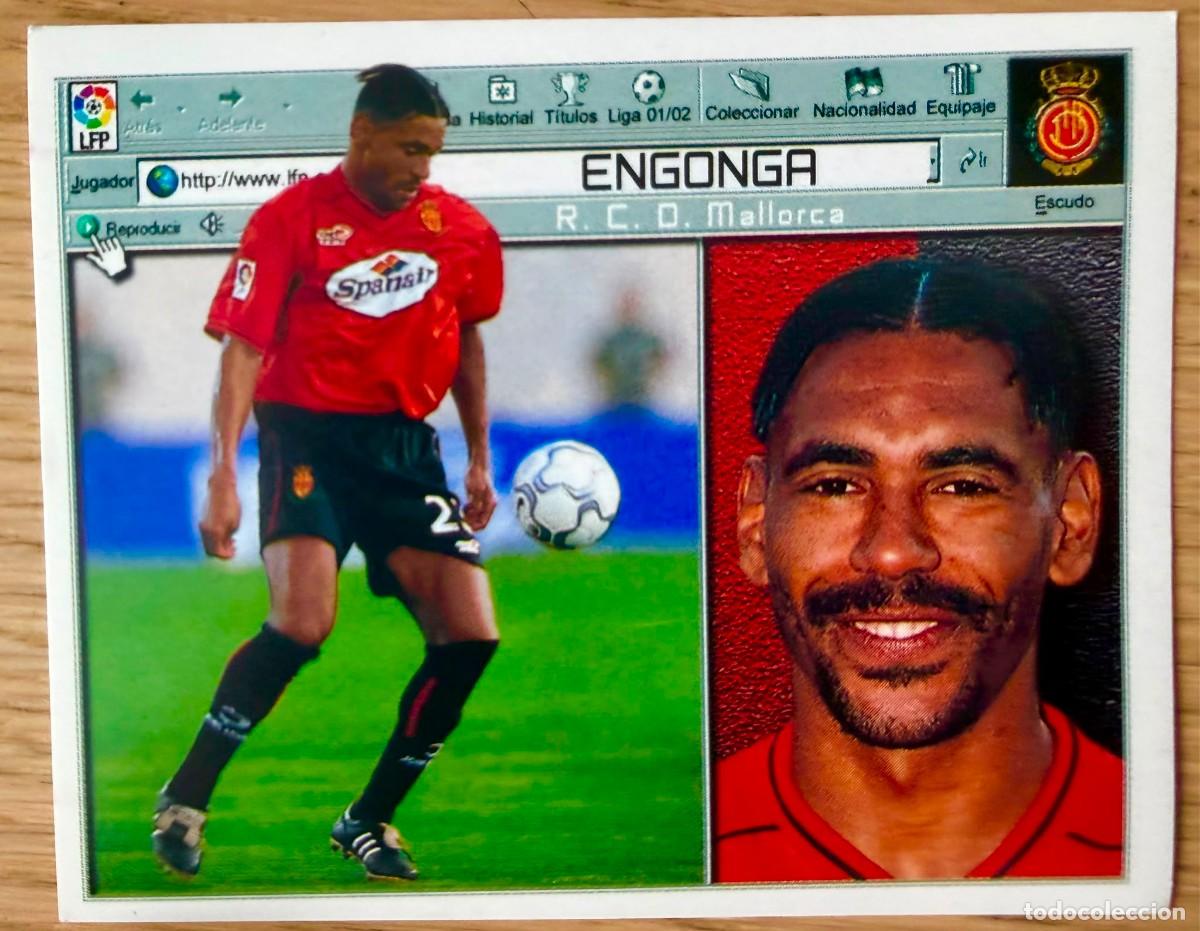 Football Stickers: ENGONGA REAL MALLORCA 01 02 2001 2002 LIGA EDICIONES ESTE SIN PEGAR STICKER CROMOS