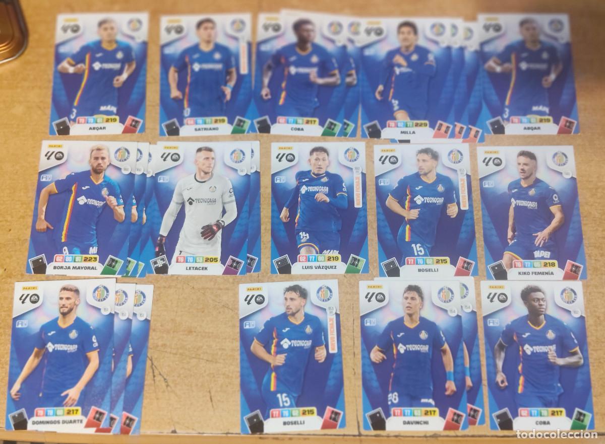 Cromos de Futebol: 22 Cromos del Getafe FC Adrenalyn 25/26 Buen estado