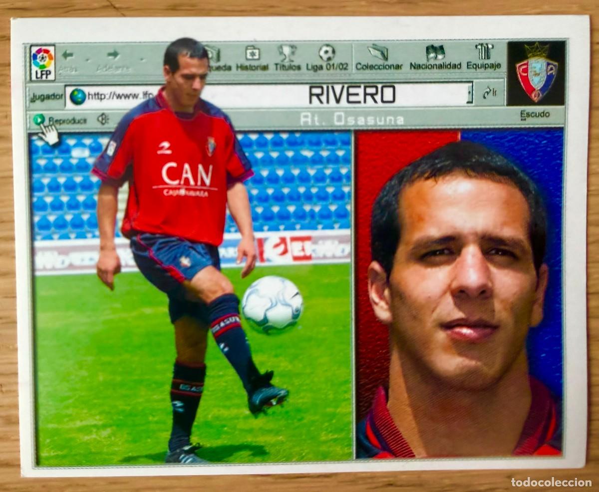 Cromos de Futebol: RIVERO ATLETICO OSASUNA 01 02 2001 2002 LIGA EDICIONES ESTE SIN PEGAR STICKER CROMOS
