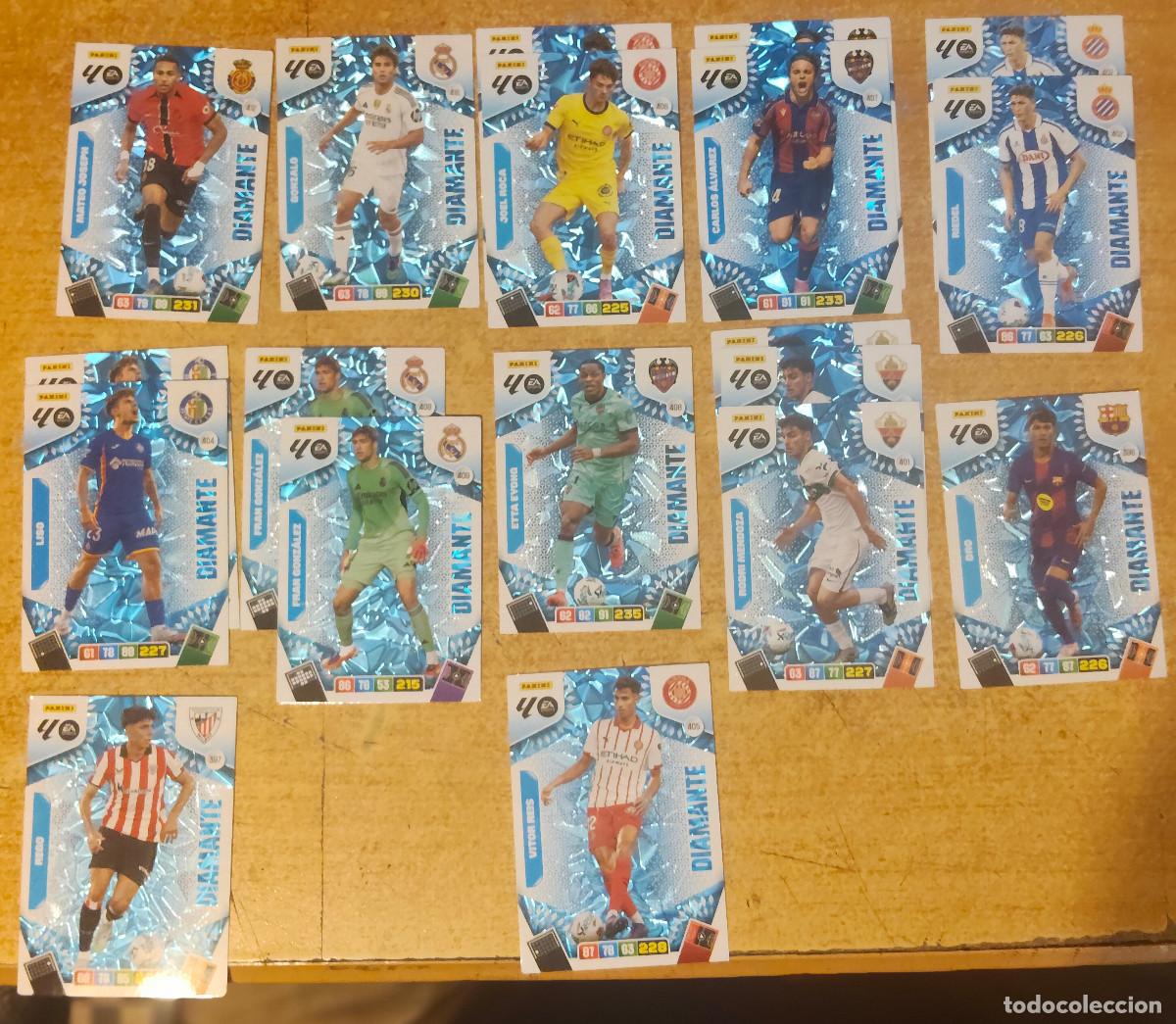 Cromos de Futebol: Cromos Adrenalyn XL 25-26: 18 Diamantes - buen estado