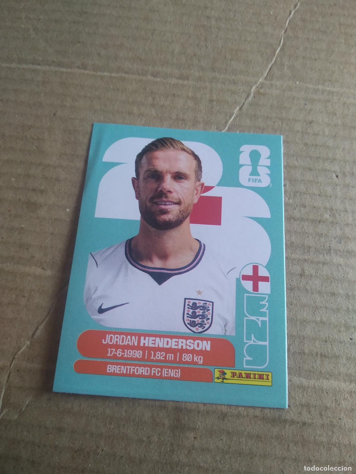 Cromos de Futebol: ENG 9 JORDAN HENDERSON INGLATERRA CROMO FUTBOL PANINI MUNDIAL 2026 WORLD CUP COPA DEL MUNDO