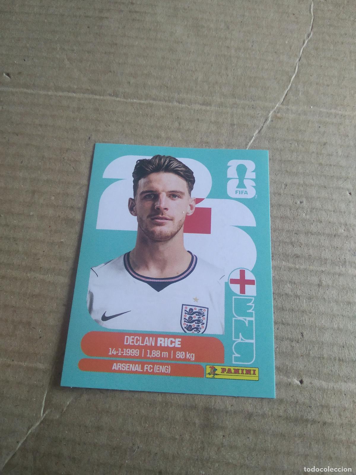 Cromos de Futebol: ENG 10 DECLAN RICE INGLATERRA CROMO FUTBOL PANINI MUNDIAL 2026 WORLD CUP COPA DEL MUNDO