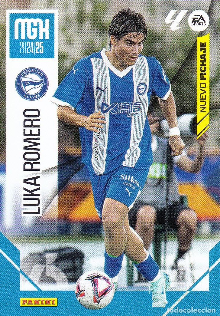 Cromos de f&uacute;tbol: MGK 2024-25 * LUKA ROMERO N&ordm; 441 NUEVO FICHAJE * (NUEVO DE SOBRE) (A-3)