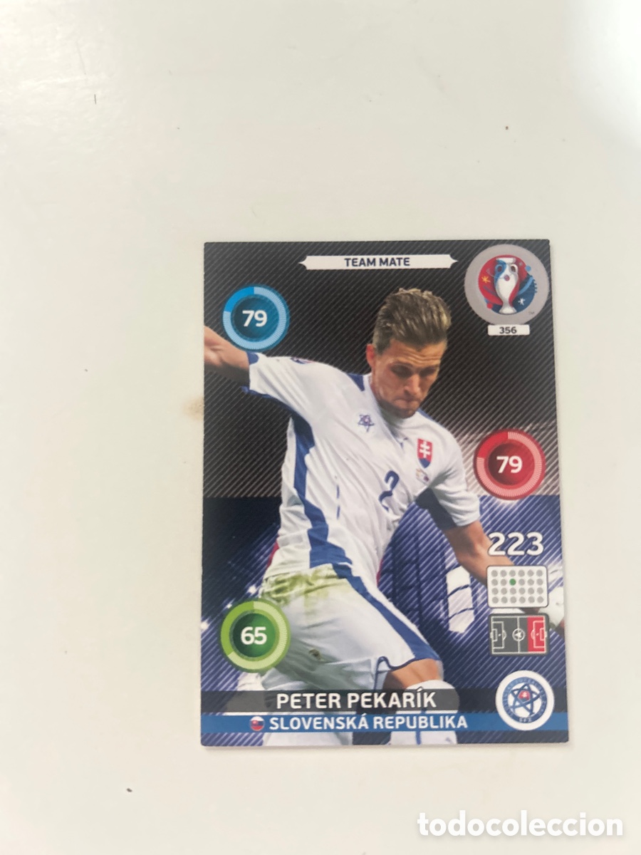 Cromos de f&uacute;tbol: Peter Pekar&iacute;k EURO2016 (356)