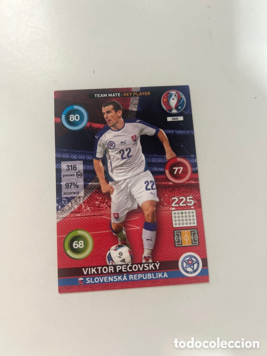 Cromos de f&uacute;tbol: Viktor Pečovsky EURO2016 (360)