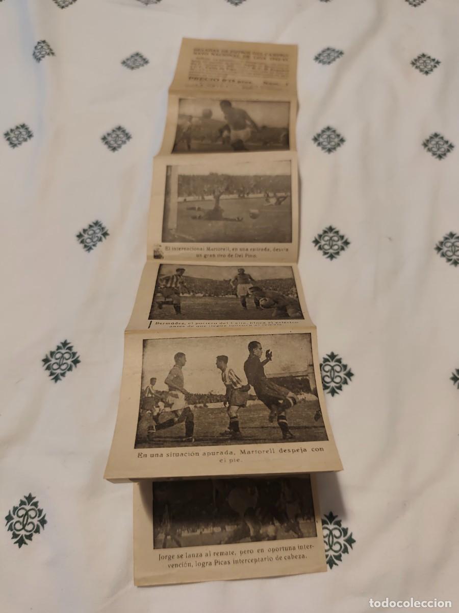 Cromos de f&uacute;tbol: Jugadas de f&uacute;tbol del campeonato Nacional de Liga 1942 43 Espa&ntilde;ol - Celta de Vigo