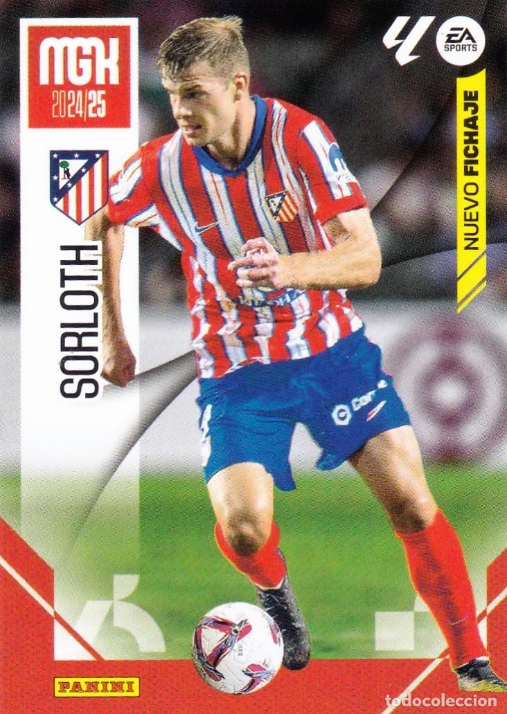 Cromos de f&uacute;tbol: MGK 2024-25 * SORLOTH N&ordm; 457 NUEVO FICHAJE * (NUEVO DE SOBRE) (A-3)