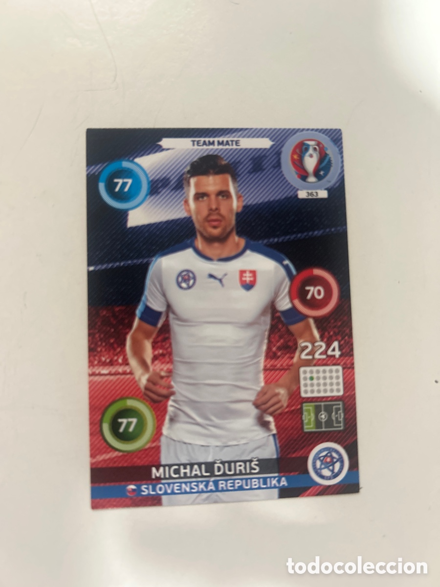 Cromos de f&uacute;tbol: Michal Duri&scaron; EURO2016 (363)