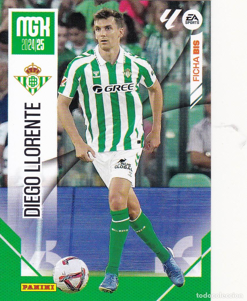 Cromos de f&uacute;tbol: MGK 2024-25 * DIEGO LLORENTE N&ordm; 97 BIS * FICHA BIS * (NUEVO DE SOBRE) (A-3)