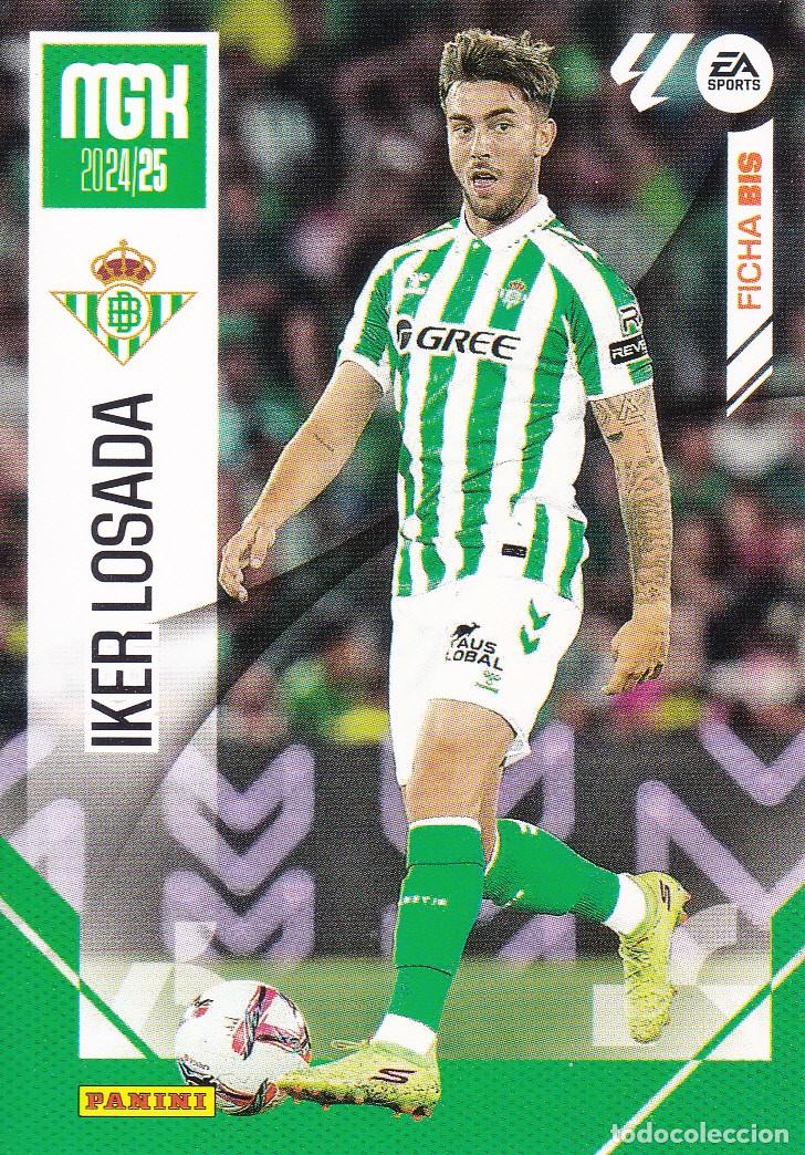 Cromos de f&uacute;tbol: MGK 2024-25 * IKER LOSADA N&ordm; 106 BIS * FICHA BIS * (NUEVO DE SOBRE) (A-3)