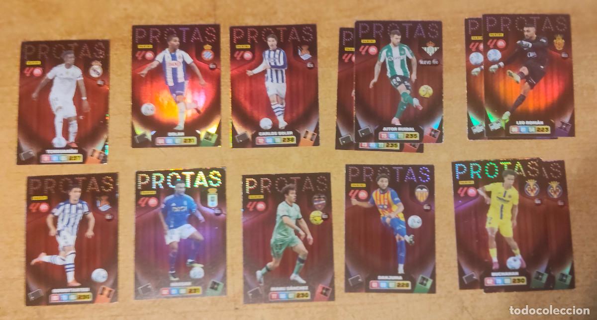 Cromos de f&uacute;tbol: Protas 2025-2026 Adrenalyn XL - Cromos F&uacute;tbol - 10 distintos - 13 cartas cromos