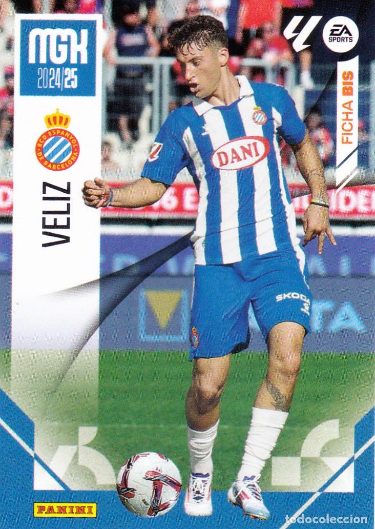 Cromos de f&uacute;tbol: MGK 2024-25 * VELIZ N&ordm; 143 BIS * FICHA BIS * (NUEVO DE SOBRE) (A-3)