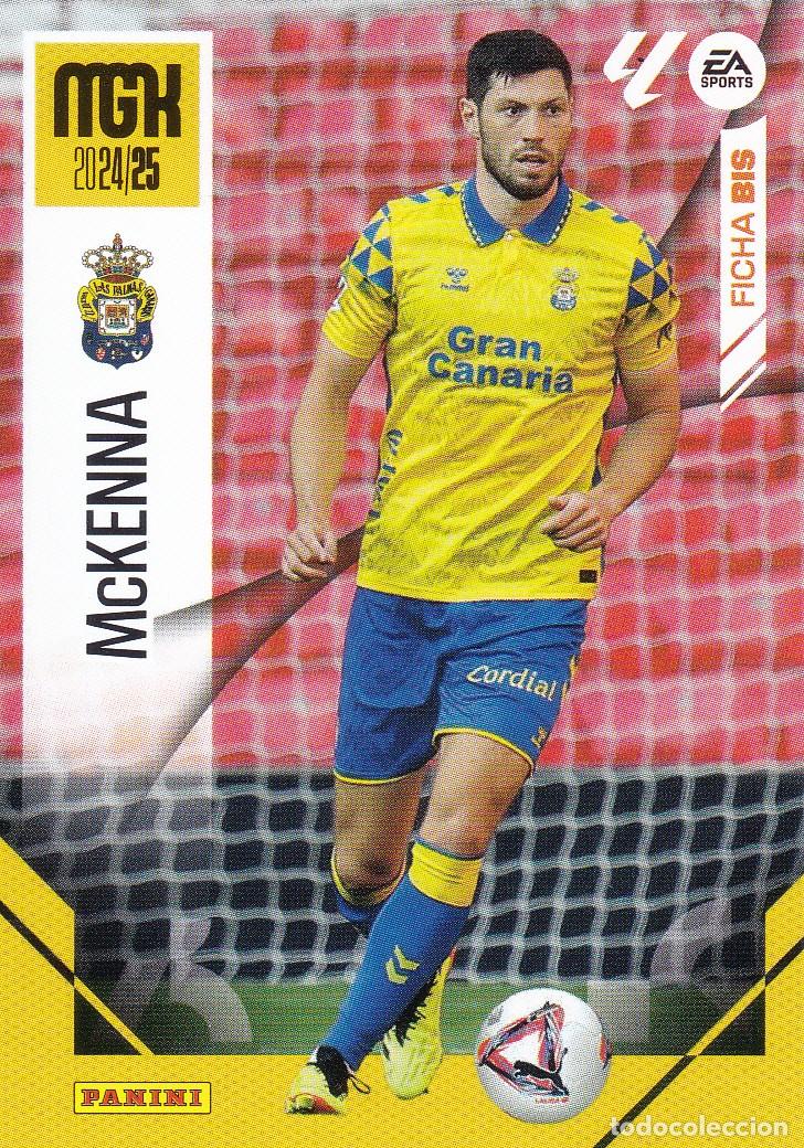 Cromos de f&uacute;tbol: MGK 2024-25 * McKENNA N&ordm; 186 BIS * FICHA BIS * (NUEVO DE SOBRE) (A-3)