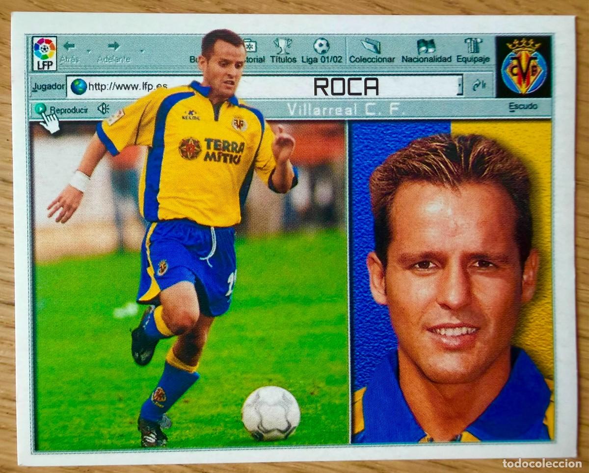 Cartes &agrave; collectionner de Football: ROCA VILLARREAL 01 02 2001 2002 LIGA EDICIONES ESTE SIN PEGAR STICKER CROMOS