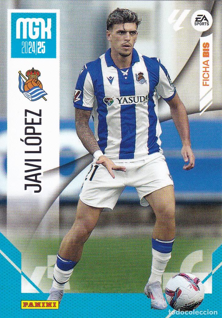 Cartes &agrave; collectionner de Football: MGK 2024-25 * JAVI L&Oacute;PEZ N&ordm; 296 BIS * FICHA BIS * (NUEVO DE SOBRE) (A-3)