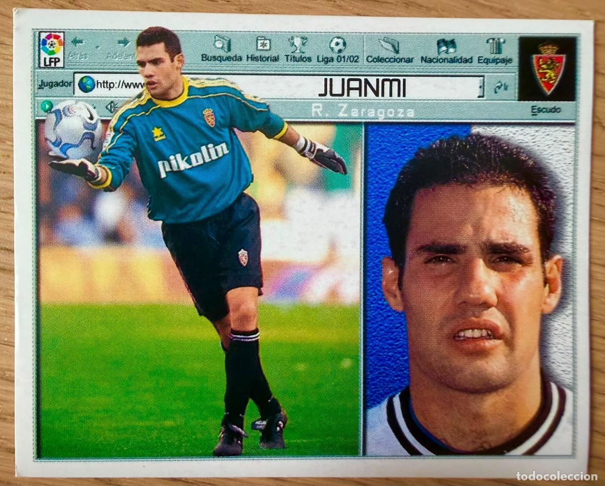 Cartes &agrave; collectionner de Football: JUANMI REAL ZARAGOZA 01 02 2001 2002 LIGA EDICIONES ESTE SIN PEGAR STICKER CROMOS