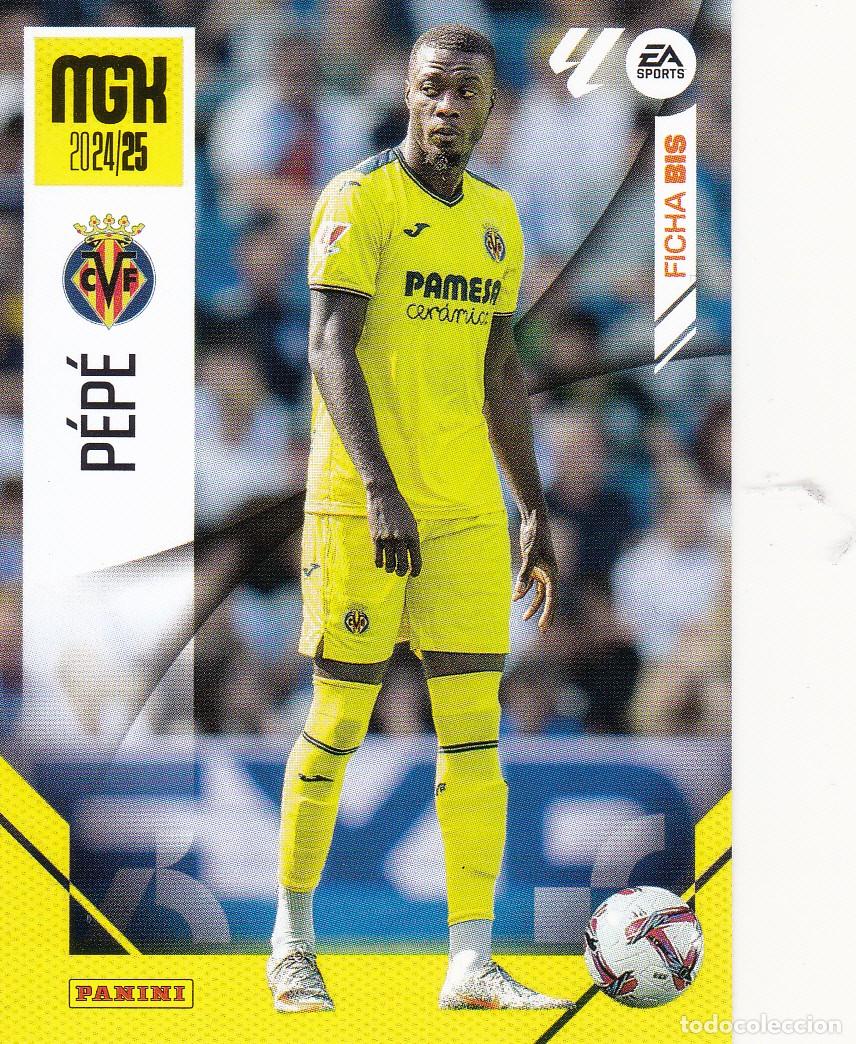 Cartes &agrave; collectionner de Football: MGK 2024-25 * P&Eacute;P&Eacute; N&ordm; 377 BIS * FICHA BIS * (NUEVO DE SOBRE) (A-3)